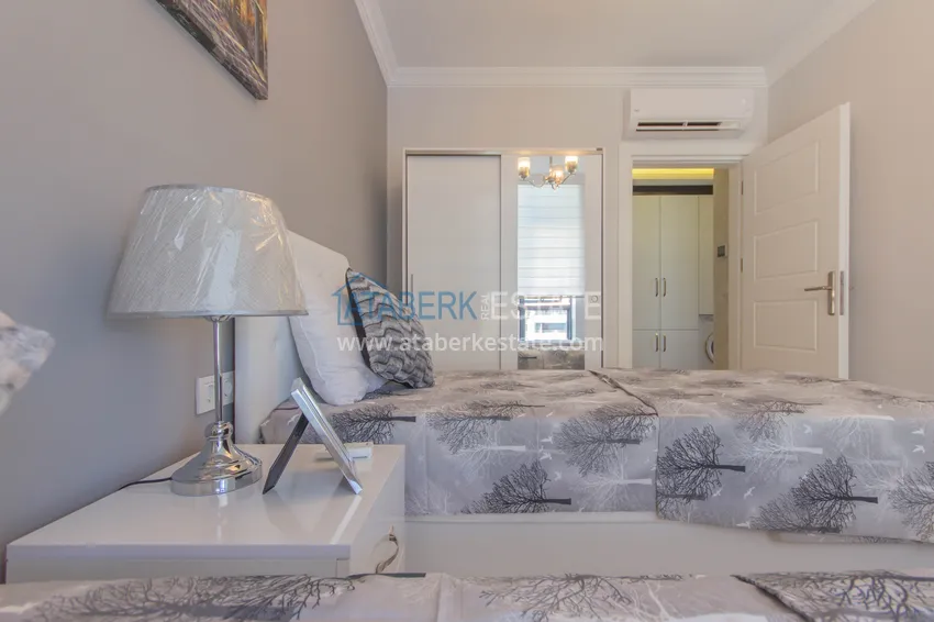 Приобрести Квартира в Махмутларе с новой мебелью, застекленным балконом 17 