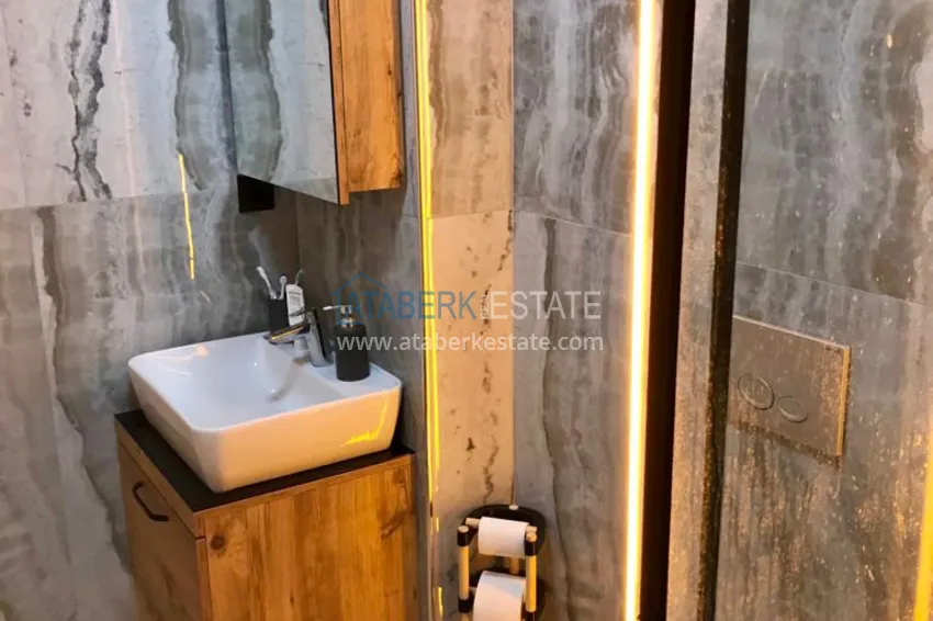 Приобрести Квартира в Анталии, Хурма, район Коньяалты с газовым отоплением от собственника 10 