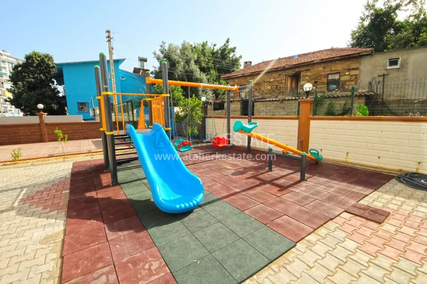 Новая квартира в Махмутларе с мебелью, видом на море в современном комплексе  11 