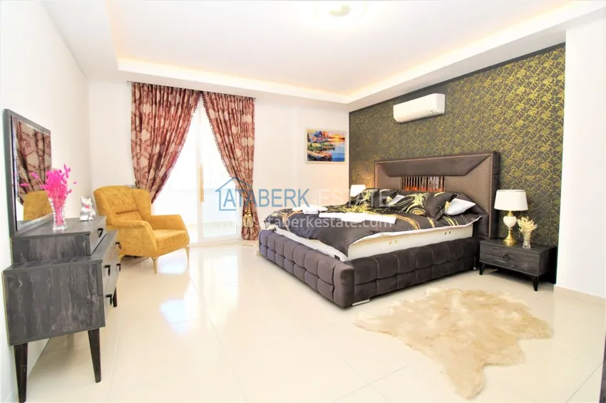 Приобрести Квартира в Махмутларе с мебелью, застекленным балконом в благоустроенной резиденции 11 