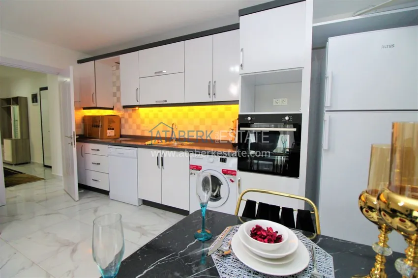 Приобрести Квартира в Махмутларе с новой мебелью в молодом комплексе недалеко от моря 10 