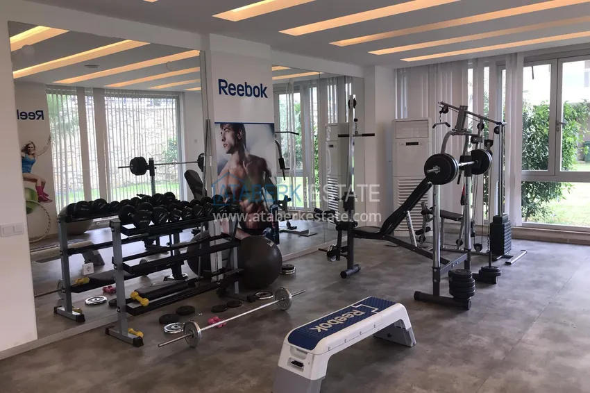 Квартира в Авсалларе открытый вид на море и горы с мебелью 11 