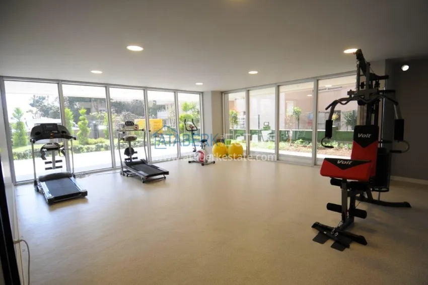 Пентхаус в центре Алании с открытым видом на море в молодой резиденции 11 