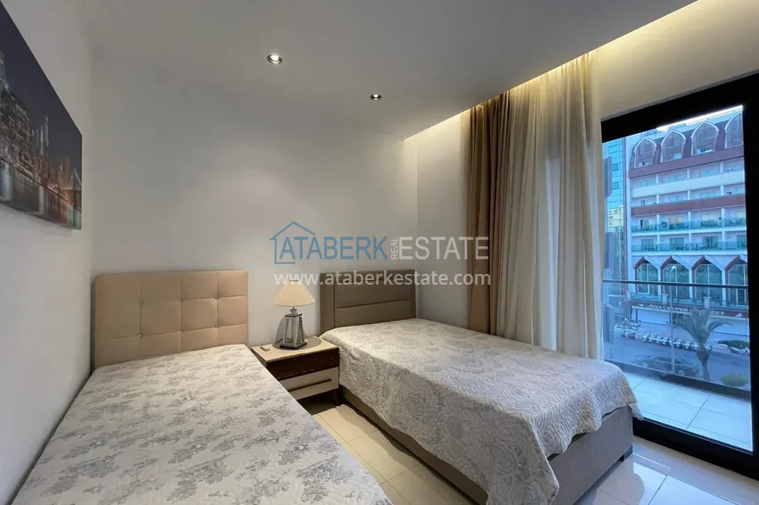 Приобрести Квартира в районе Оба с мебелью на первой береговой линии 12 