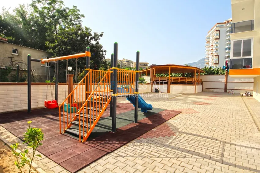 Новая квартира в Махмутларе с мебелью, видом на море в современном комплексе  12 