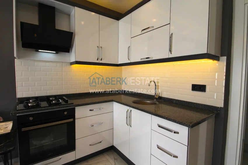 Приобрести Новая квартира в Махмутларе с мебелью, видом на море в современном комплексе  11 