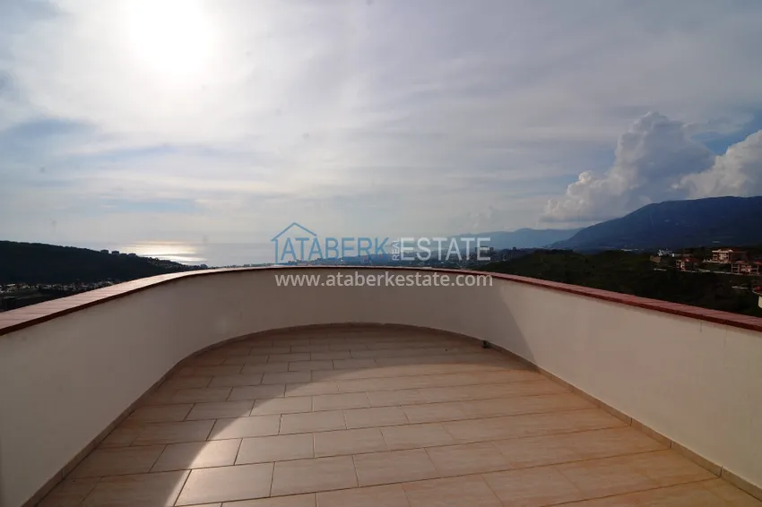 Приобрести Вилла в Каргыджаке двухэтажная с панорамным видом в коттеджном поселке 13 