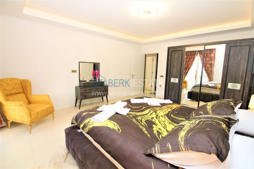 Приобрести Квартира в Махмутларе с мебелью, застекленным балконом в благоустроенной резиденции 13 