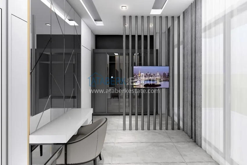 Приобрести Новый проект отдельно стоящих вилл в районе Авсаллар 12 