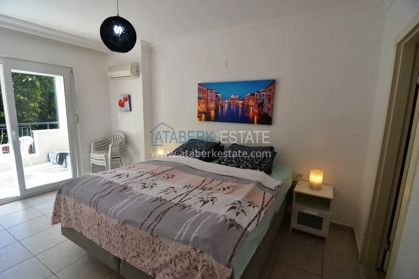 Приобрести Квартира в районе Оба – 2 спальни, мебель, уютный комплекс 12 