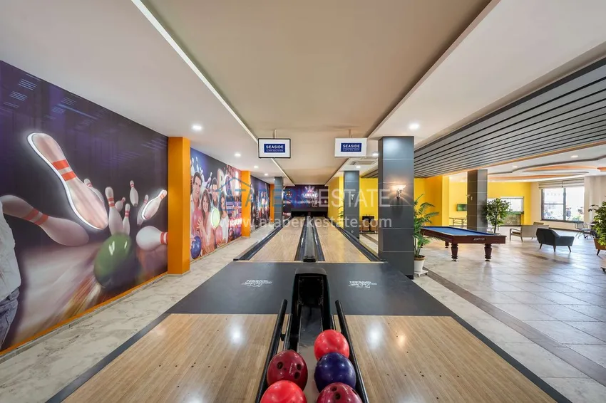 Квартира в Авсалларе с видом на море и чистовой отделкой  13 