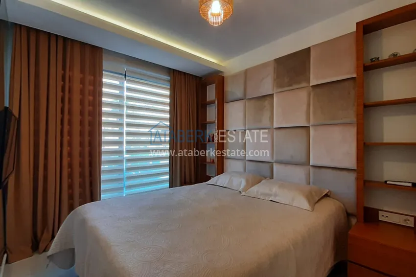 Приобрести Квартира в центре Алании, с мебелью в комплексе с собственным пляжем 12 