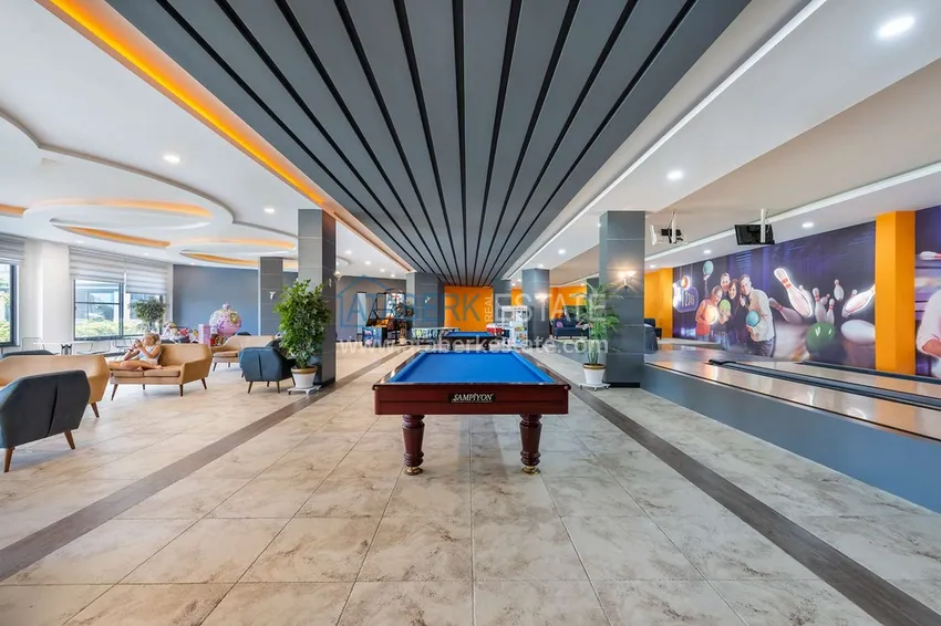 Квартира в Авсалларе с видом на море и чистовой отделкой  14 