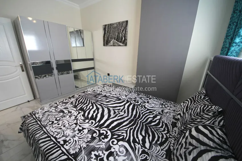 Приобрести Новая квартира в Махмутларе с мебелью, видом на море в современном комплексе  13 