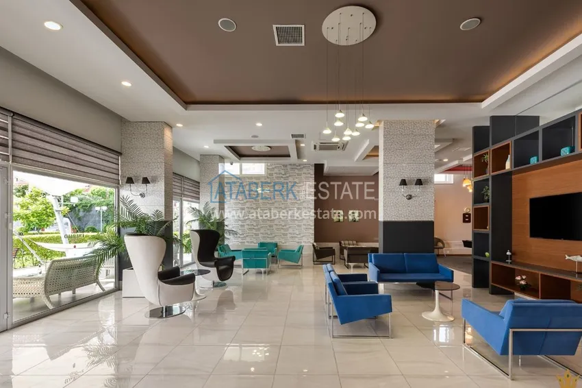 Квартира для сезонной аренды в Авсалларе в комплексе с инфраструктурой отеля  17 