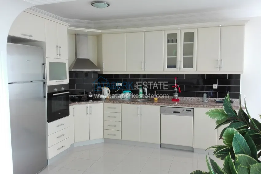 Приобрести Квартира в Махмутларе с мебелью открытым видом на море и горы 14 