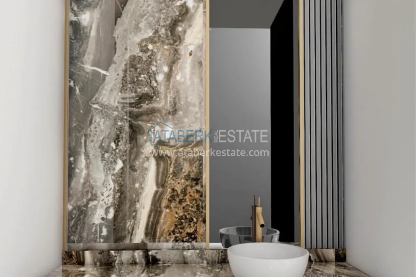 Приобрести Новый проект отдельно стоящих вилл в районе Авсаллар 14 