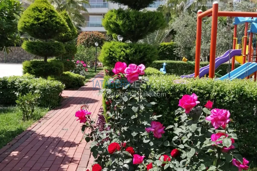 Пентхаус в Авсалларе меблированный с видом на море в элитном комплексе  14 