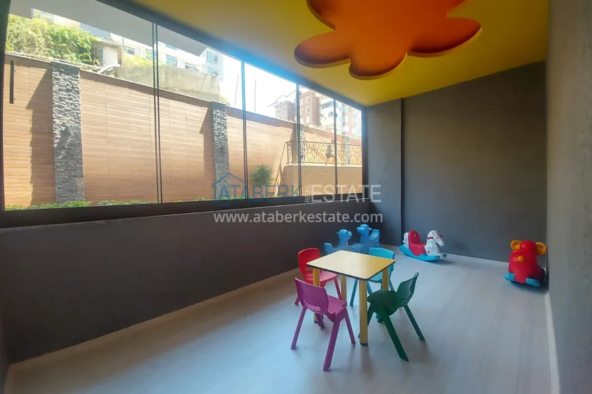 Квартира в Махмутларе с новой мебелью в молодом элитном комплексе 16 