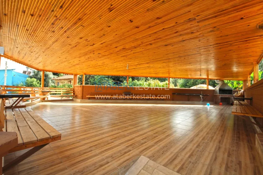 Новая квартира в Махмутларе с мебелью, видом на море в современном комплексе  14 