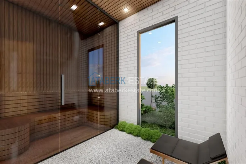 Приобрести Новый проект отдельно стоящих вилл в районе Авсаллар 15 