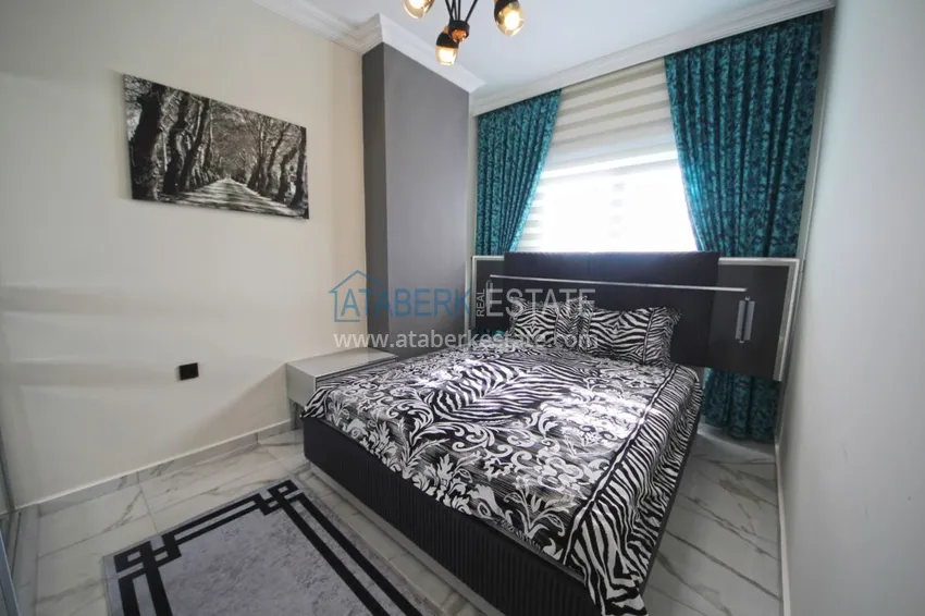 Приобрести Новая квартира в Махмутларе с мебелью, видом на море в современном комплексе  16 