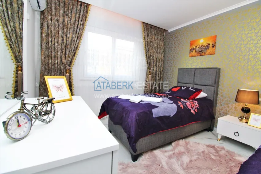 Приобрести Квартира в Махмутларе с новой мебелью в молодом комплексе недалеко от моря 17 