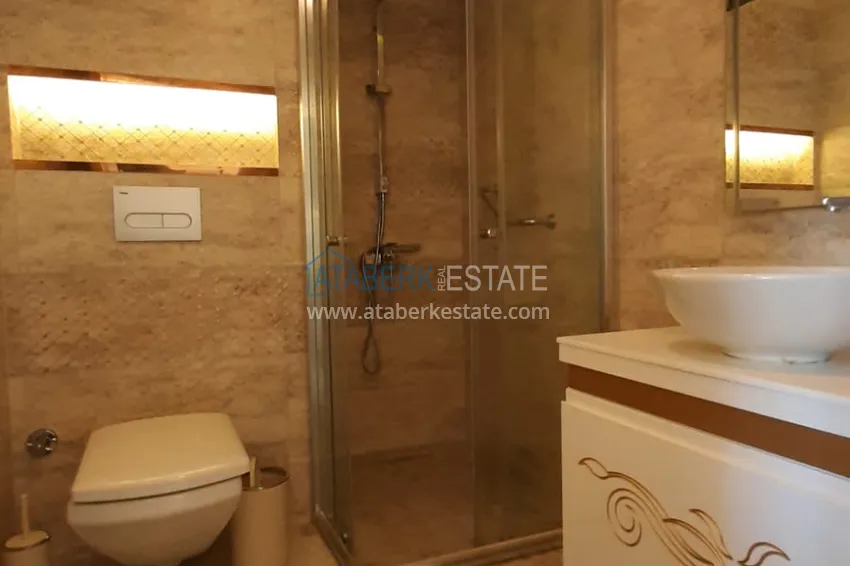 Приобрести Квартира в центре Алании, с мебелью в комплексе с собственным пляжем 16 