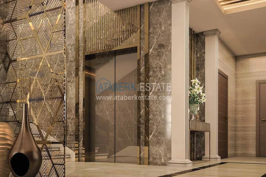 Приобрести Видовая частная вилла в районе Джикджилли на этапе строительства  1 