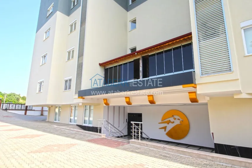 Новая квартира в Махмутларе с мебелью, видом на море в современном комплексе  16 