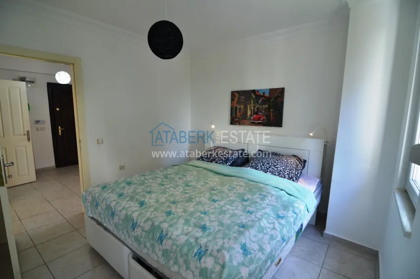 Приобрести Квартира в районе Оба – 2 спальни, мебель, уютный комплекс 18 