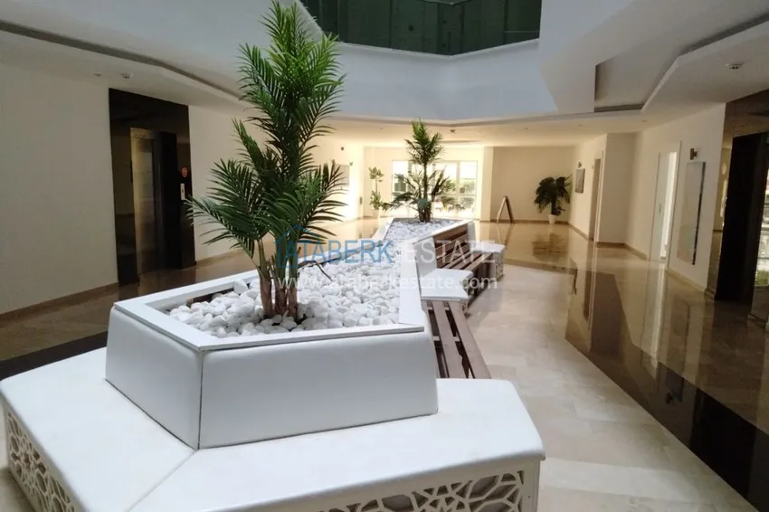 Квартира в Авсалларе меблированная с открытым видом на горы  18 