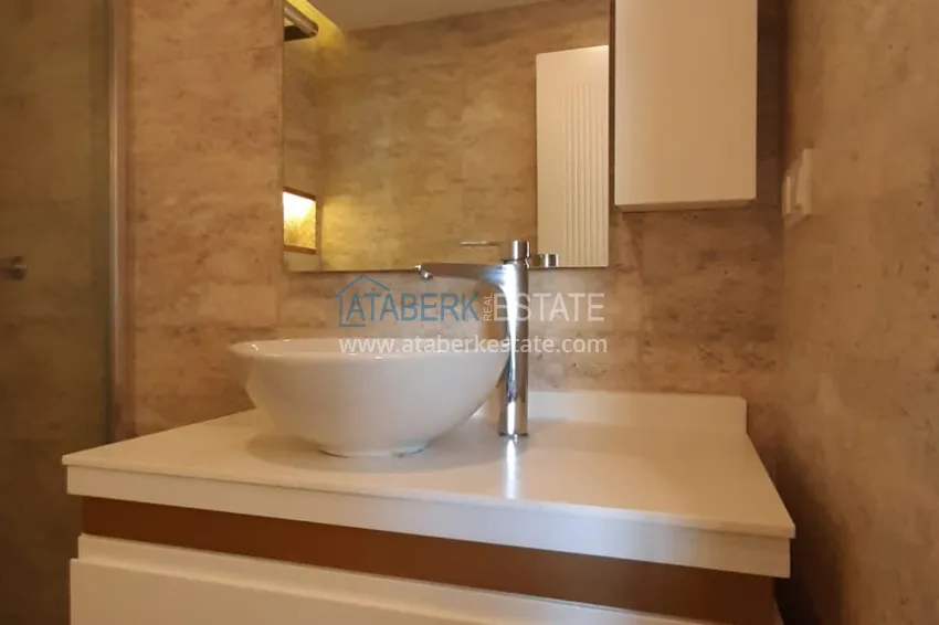 Приобрести Квартира в центре Алании, с мебелью в комплексе с собственным пляжем 18 