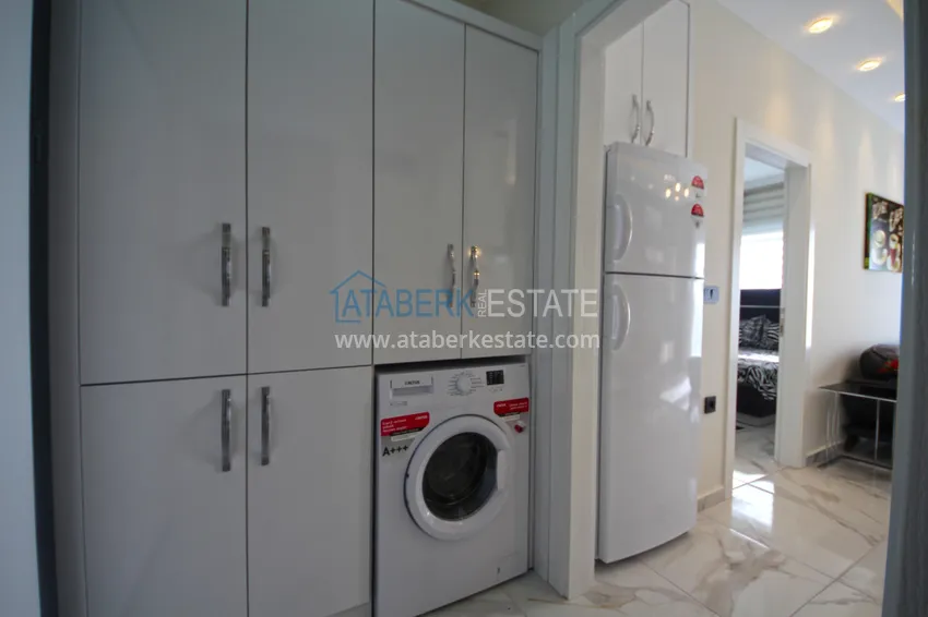 Приобрести Новая квартира в Махмутларе с мебелью, видом на море в современном комплексе  19 