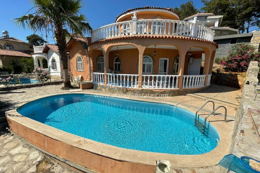 Отдельно стоящая двухэтажная вилла в Авсалларе 2 