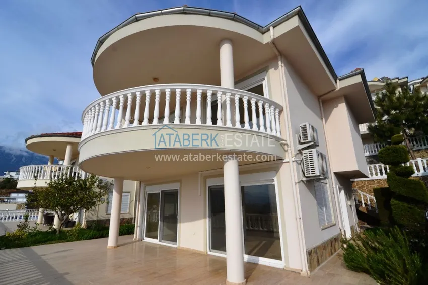 Вилла в Каргыджаке двухэтажная с панорамным видом в коттеджном поселке 2 