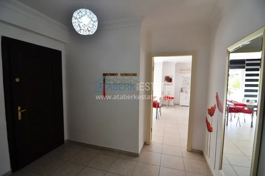 Приобрести Квартира в районе Оба – 2 спальни, мебель, уютный комплекс 1 