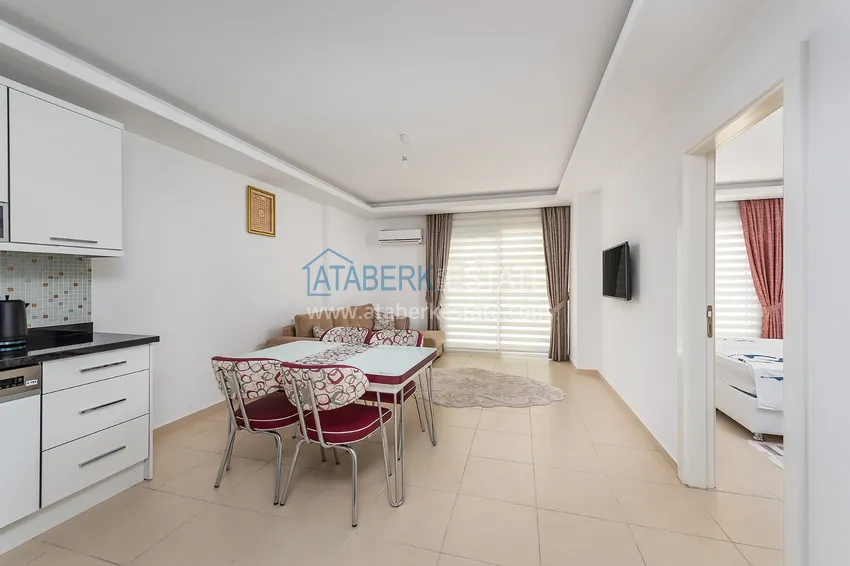 Приобрести Квартира в Авсалларе меблированная с открытым видом на горы  1 