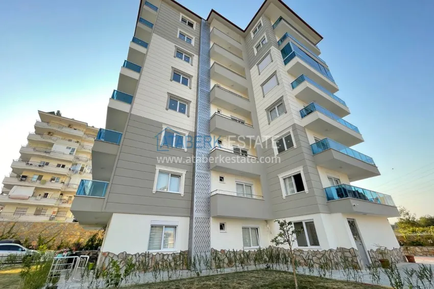 Квартира в районе Авсаллар - чистовая отделка, вид на море  2 