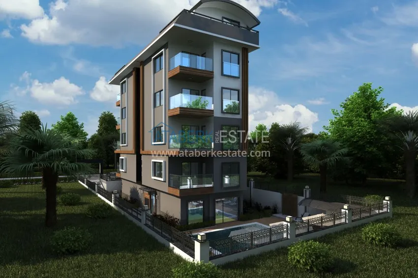 Новостройки Алании – новый проект бутик-комплекса в районе Оба 1 