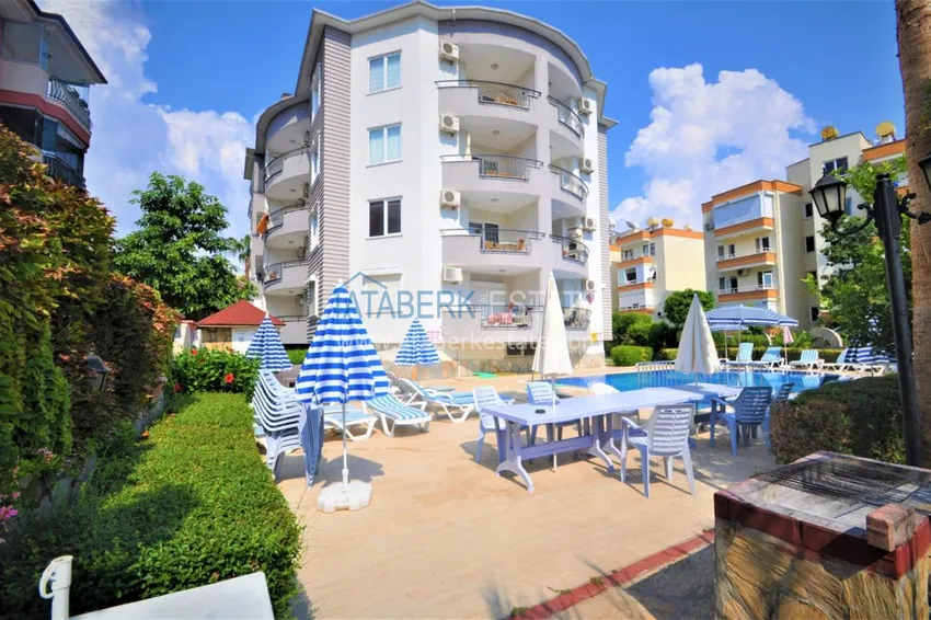 Квартира в районе Оба – 2 спальни, мебель, уютный комплекс 1 