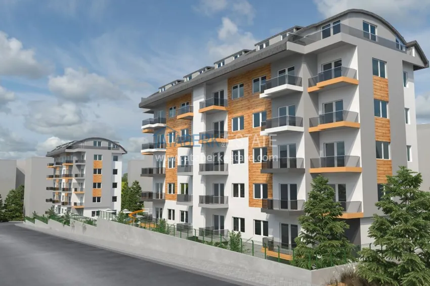 Новый проект семейного комплекса в районе Авсаллар  2 