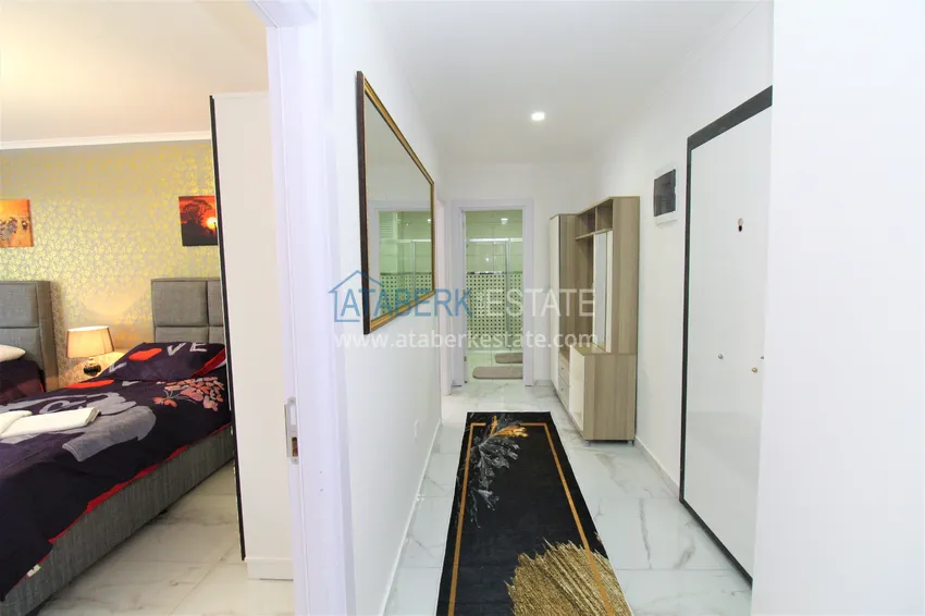 Приобрести Квартира в Махмутларе с новой мебелью в молодом комплексе недалеко от моря 1 