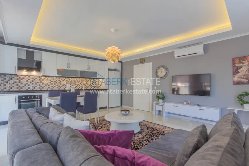 Приобрести Квартира в Махмутларе с новой мебелью, застекленным балконом 2 