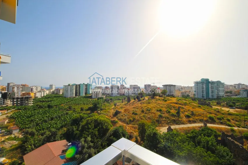 Приобрести Новая квартира в Махмутларе с мебелью, видом на море в современном комплексе  22 