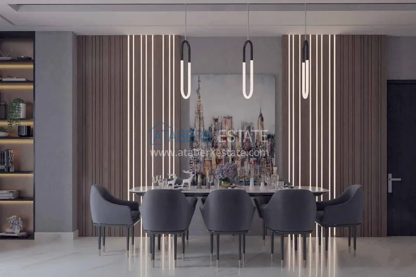 Приобрести Видовая частная вилла в районе Джикджилли на этапе строительства  9 