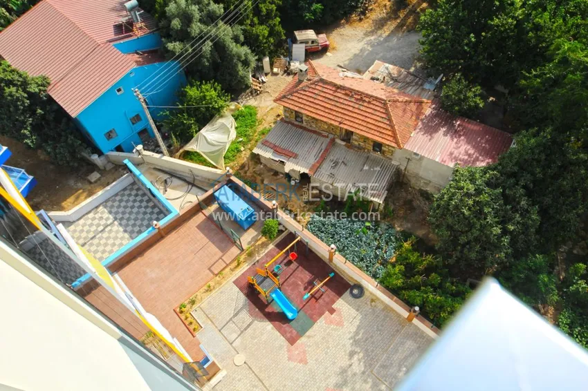 Приобрести Новая квартира в Махмутларе с мебелью, видом на море в современном комплексе  25 