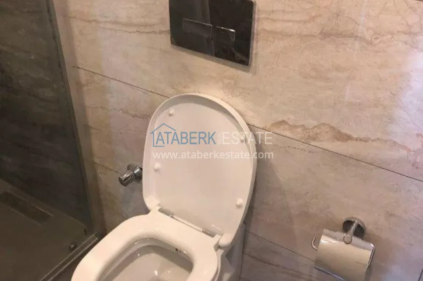 Приобрести Пентхаус в центре Алании с открытым видом на море в молодой резиденции 27 