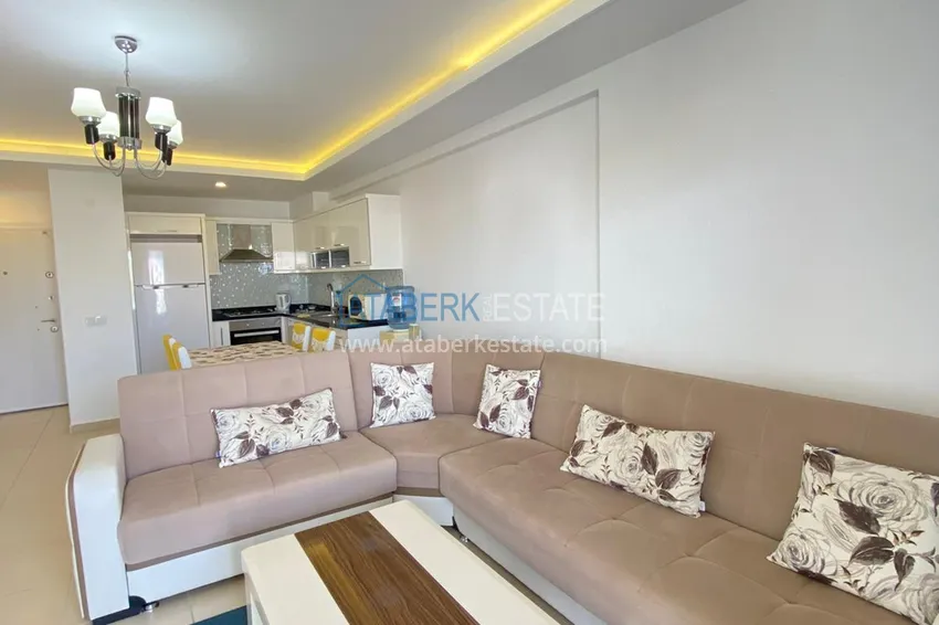 Приобрести Квартира в Авсалларе открытый вид на море и горы с мебелью 2 