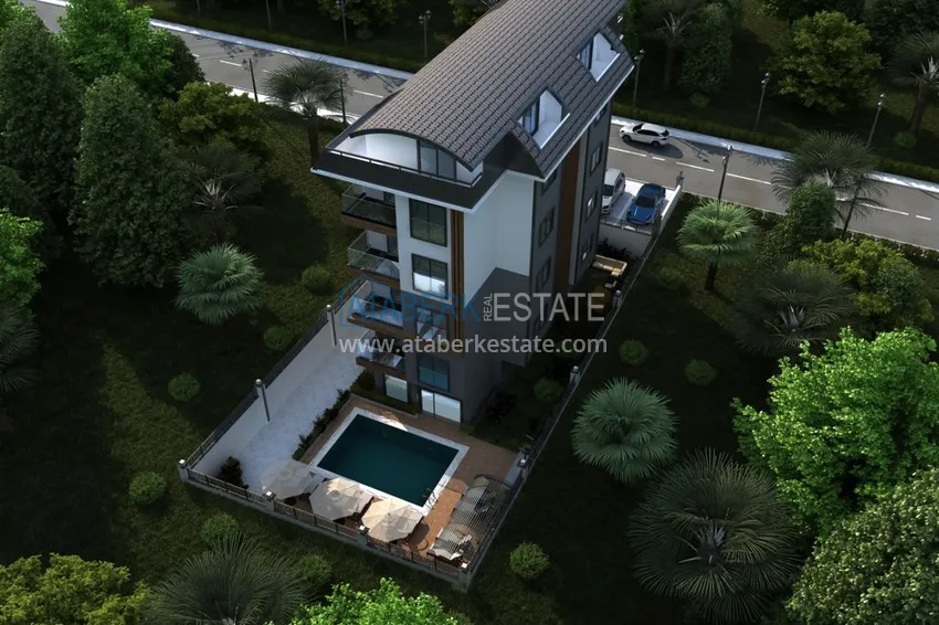 Новостройки Алании – новый проект бутик-комплекса в районе Оба 2 